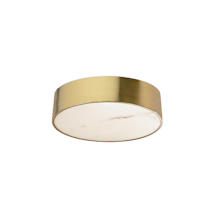 Alabaster / Aged Brass