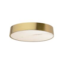 Alabaster / Aged Brass
