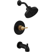 Matte Black / Champagne Bronze