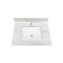 White with Taupe and Grey Veining