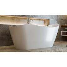 White / Brushed Brass