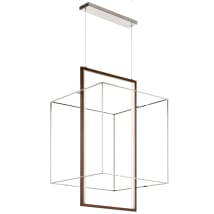 Polished Nickel / Faux Wood