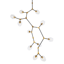 Light Antique Brass / Flat Black