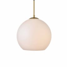 Brass / Frosted White