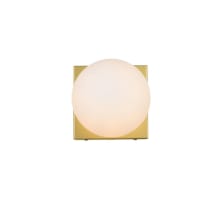 Brass / Frosted White