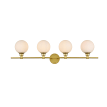 Brass / Frosted White