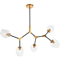 Light Antique Brass / Flat Black