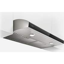Stainless Steel / Black Glass