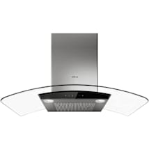 Stainless Steel / Black Glass