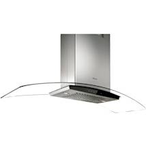 Stainless Steel / Black Glass