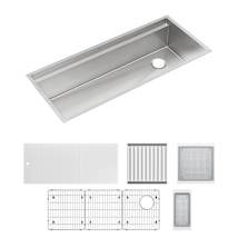Stainless Steel / White