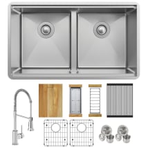 Stainless Steel Sink / Chrome Faucet