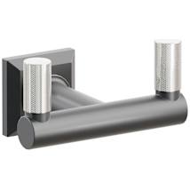 Oil Rubbed Bronze Rosette / Oil Rubbed Bronze Stem / Polished Nickel Tip