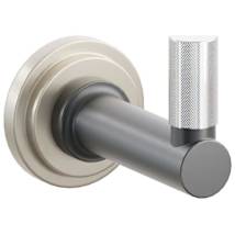 Satin Nickel Rosette / Oil Rubbed Bronze Stem / Polished Chrome Tip