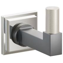 Polished Nickel Rosette / Oil Rubbed Bronze Stem / Satin Nickel Tip