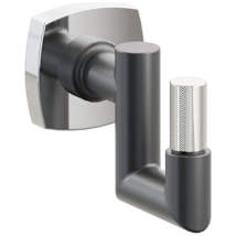 Polished Chrome Rosette / Oil Rubbed Bronze Stem / Polished Nickel Tip