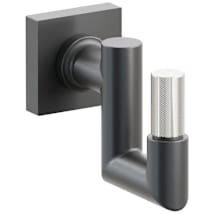 Oil Rubbed Bronze Rosette / Oil Rubbed Bronze Stem / Polished Nickel Tip