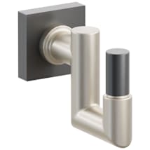 Oil Rubbed Bronze Rosette / Satin Nickel Stem / Oil Rubbed Bronze Tip