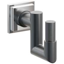 Polished Chrome Rosette / Oil Rubbed Bronze Stem / Oil Rubbed Bronze Tip