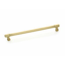 Lew's Hardware [31-001] Solid Brass Cabinet Knob - Disc Knob Series - Brushed  Brass Finish - 1 1/8 Dia.