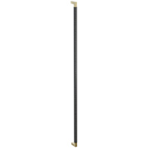 Oil Rubbed Bronze / Satin Brass Stem