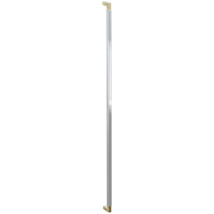 Polished Chrome / Satin Brass Stem