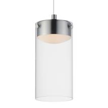 Satin Nickel / Clear