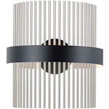 Black / Satin Nickel