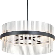 Black / Satin Nickel