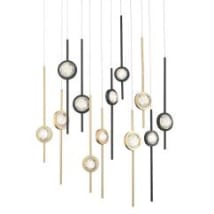 Black Anodized Aluminum / Brass