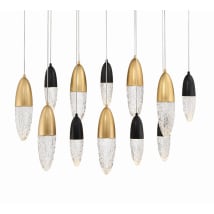 Mixed Black / Brass