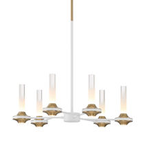 White / Brass