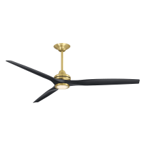Brushed Satin Brass / Black