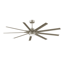 Brushed Nickel / Weathered Wood