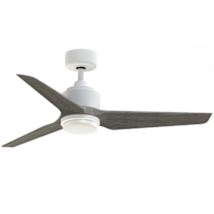 Matte White / Weathered Wood