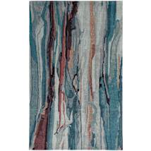 Blue / Red / Ivory