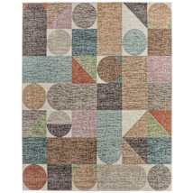 Ivory / Brown / Blue