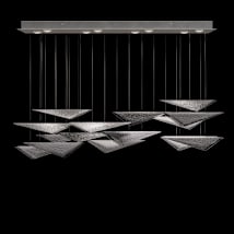 Silver / Smoke Hammered