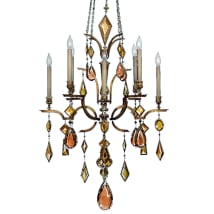 Bronze Patina with Multicolor Crystal