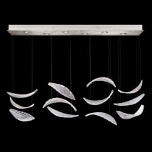 Silver Leaf / Clear / Opaline