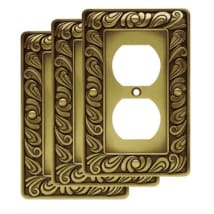 Tumbled Antique Brass