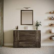 Acacia Wood / Countertop White