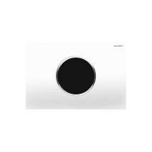 White / Polished Chrome