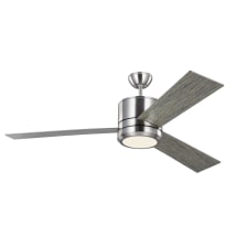 Brushed Steel / Light Gray Weathered Oak