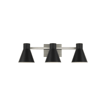 Brushed Nickel / Black