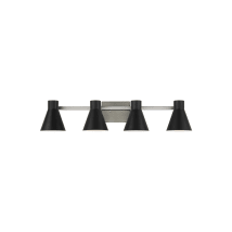 Brushed Nickel / Black