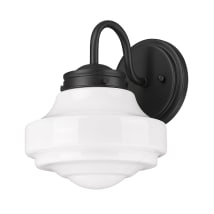 Matte Black / Vintage Milk Glass