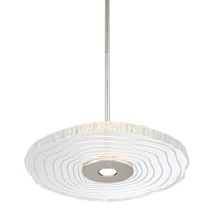 Polished Nickel / Wood-Pressed Clear Resin