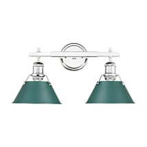 Chrome / Pine Green Shades
