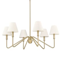 Brushed Champagne Bronze / Ivory Linen Shades
